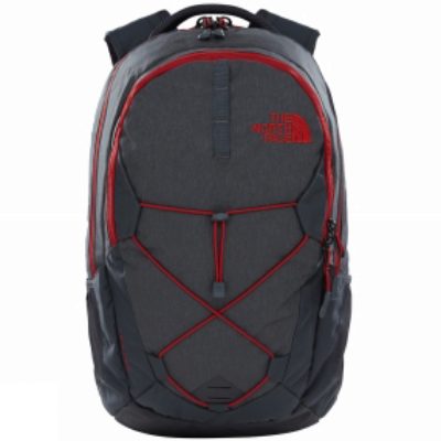 The North Face Jester Rucksack Asphalt Grey Dark Heather / Cardinal Red The North Face Jester Rucksack Asphalt Grey Dark Heather / Cardinal Red
